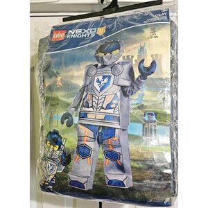 Lego Nexo Knights Clay Kids Costume Boys 10-12 Minifigure Pants Mask Tunic Hands